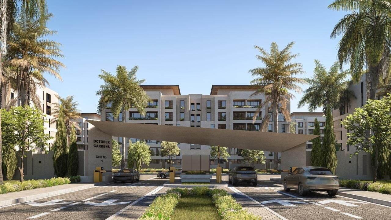 كمبوند سيفين ريزيدنس حدائق أكتوبر Compound