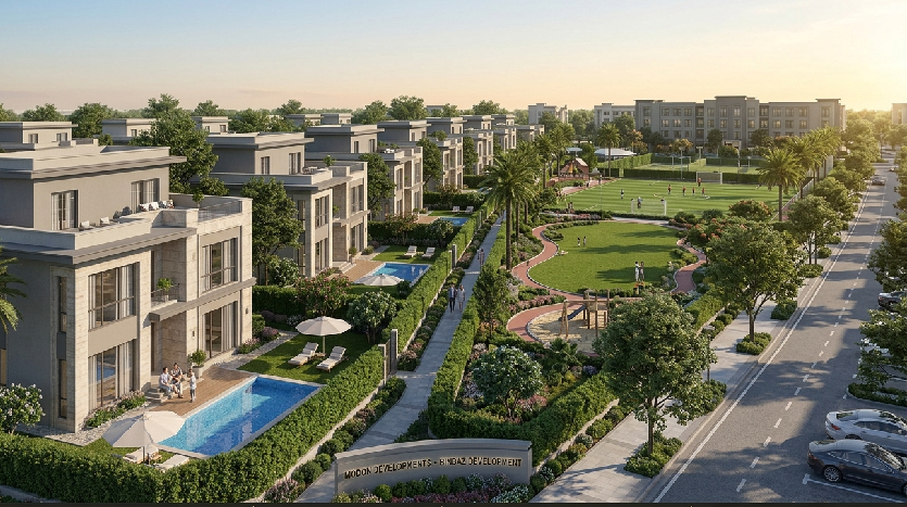 كمبوند فيلاجيو جراي أكتوبر (Villagio Gray October)،